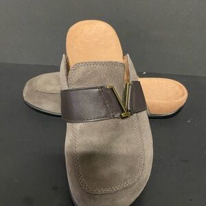 Vionic Brown Suede Loafers